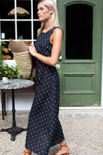Load image into Gallery viewer, Emerson Fry Atelier Sundress - Small Dots Tuxedo + Ivory