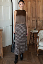 Load image into Gallery viewer, Emerson Fry Bias Skirt - Cocoa Plaid