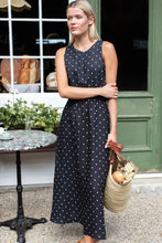 Load image into Gallery viewer, Emerson Fry Atelier Sundress - Small Dots Tuxedo + Ivory