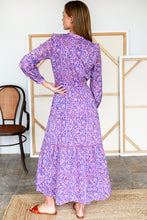 Load image into Gallery viewer, Emerson Fry Frances V Dress - Violet Wildflower