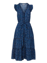 Load image into Gallery viewer, Change of Scenery Emily Dress - Denim Noir