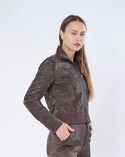 Load image into Gallery viewer, Marrakech Etna Sueded Patent Leather Jacket - 3 Colors