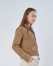 Load image into Gallery viewer, Marrakech Etna Sueded Patent Leather Jacket - 3 Colors