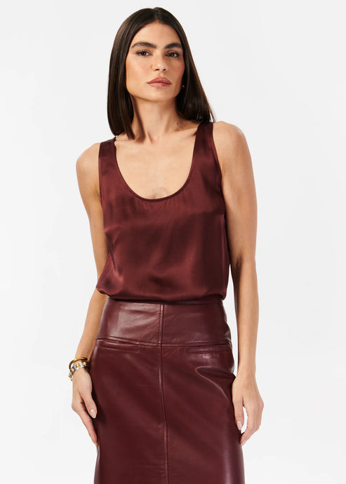 CAMI NYC Nilou Camisole - Cranberry