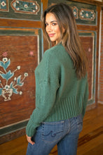 Load image into Gallery viewer, Wooden Ships Jac Cropped Cardi - Juniper