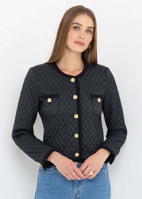 Generation Everie Quilted Jacket - Black