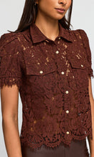 Load image into Gallery viewer, Generation Love Mikaelle Lace Shirt - 2 Colors