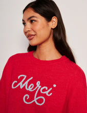Load image into Gallery viewer, CHG Sundry Merci Crew Neck Sweater - Flare Red