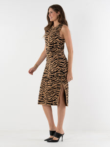Emily McCarthy Simone Sweater Dress - Tiger