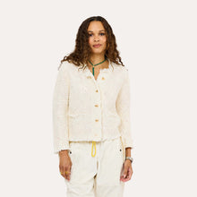 Load image into Gallery viewer, Kerri Rosenthal Fringe Beau-Lero Cardigan - Natural