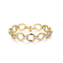 Load image into Gallery viewer, LUV AJ Two-Tone Chain Bracelet - 2 Colors