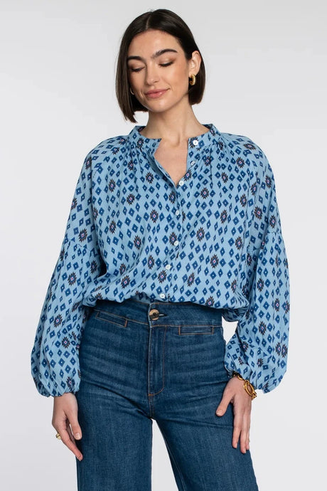 Elizabeth James the Label Emory Top - Calico