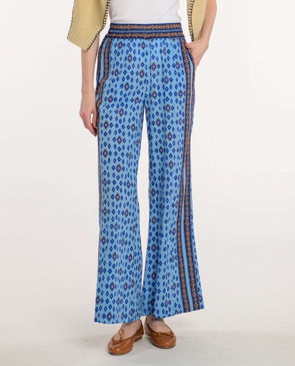 Elizabeth James the Label Sutton Pant - Calico