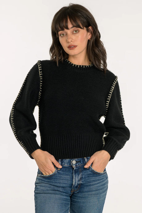 Elizabeth James the Label Cheyenne Sweater - Solid Black