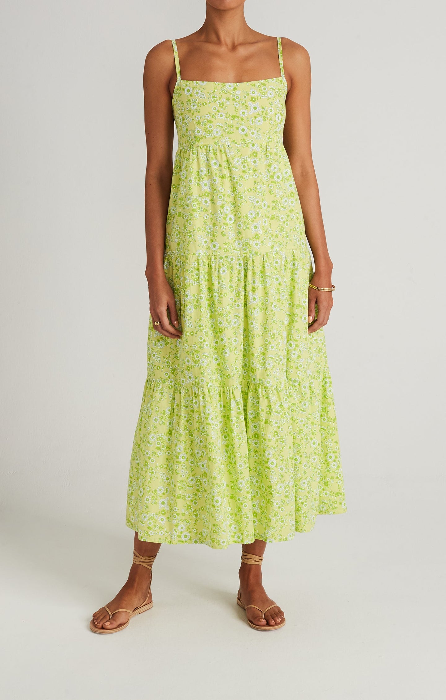 Faithful the Brand Nyree Midi Dress - Cremona Floral Print