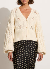 Load image into Gallery viewer, Faithful the Brand Dayana Cardigan - Off-White