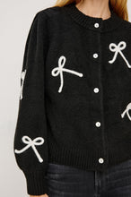 Load image into Gallery viewer, Rails Francesca Cardigan - Black Ivory