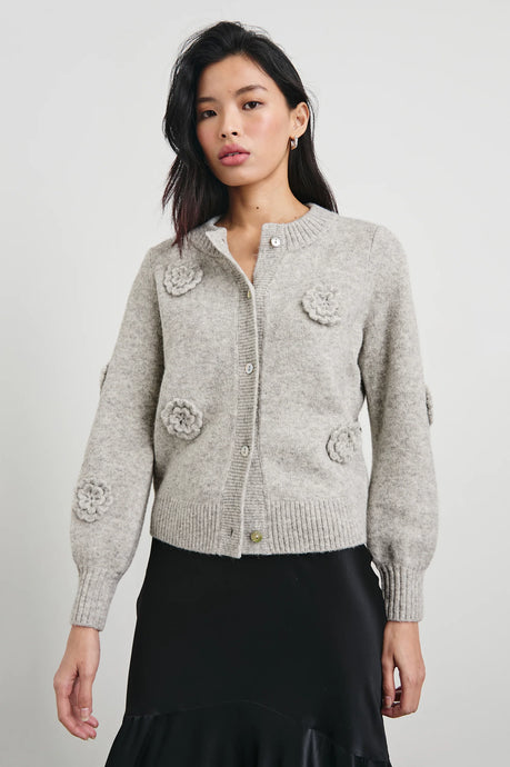 Rails Francesca Cardigan - Heather Grey