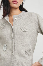 Load image into Gallery viewer, Rails Francesca Cardigan - Heather Grey