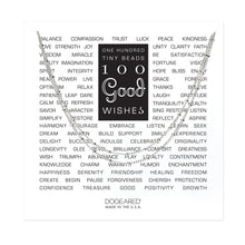 Load image into Gallery viewer, Dogeared 100 Good Wishes Beaded Necklace - 2 Colors