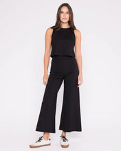 Load image into Gallery viewer, Ripley Rader Black Ponte Knit Wide Leg Pant Cropped - Black