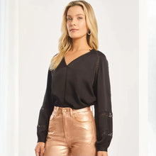 Load image into Gallery viewer, Caballero Stella Top - Black