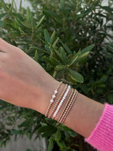 Load image into Gallery viewer, Karen Lazar 2MM Signature Bracelet - WHITE PEARL