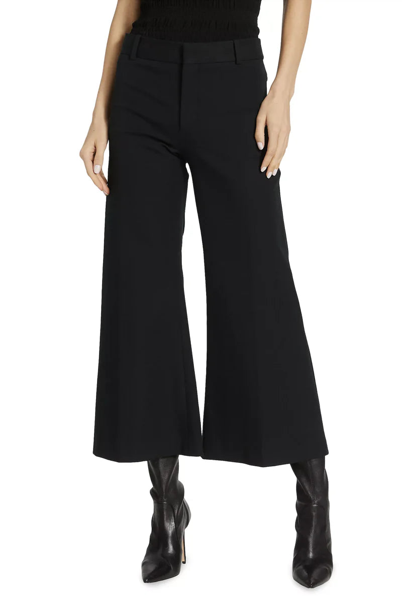 Le Palazzo Crop Trouser - Noir