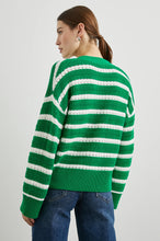 Load image into Gallery viewer, Rails Geneva Cardigan - Kelly Stripe