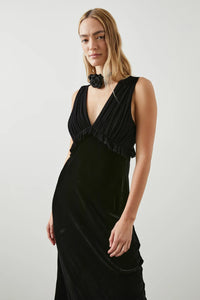 Rails Gilda Dress - Black Velvet