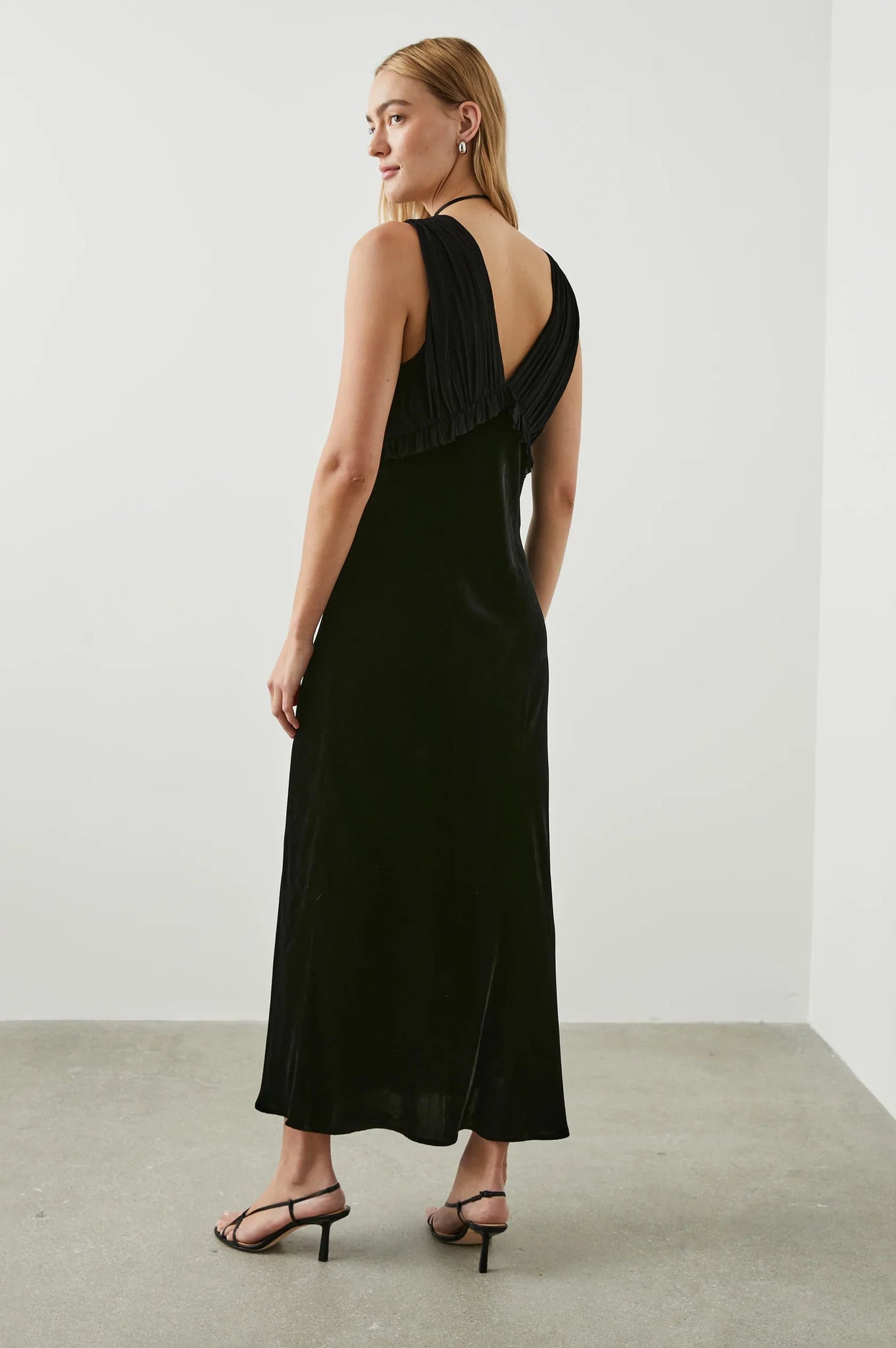 Rails Gilda Dress XSmall / Black Velvet