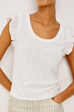 Load image into Gallery viewer, Rails Giovanna Top - White