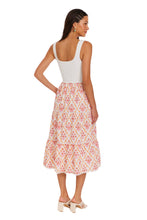 Load image into Gallery viewer, ALLISON Giselle Dress - Pink Cross Stitch