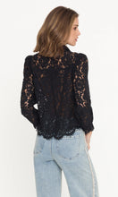 Load image into Gallery viewer, Generation Love Lina Lace Shirt - Black