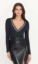 Load image into Gallery viewer, Generation Love Nolan Studded Top - Black/Silver
