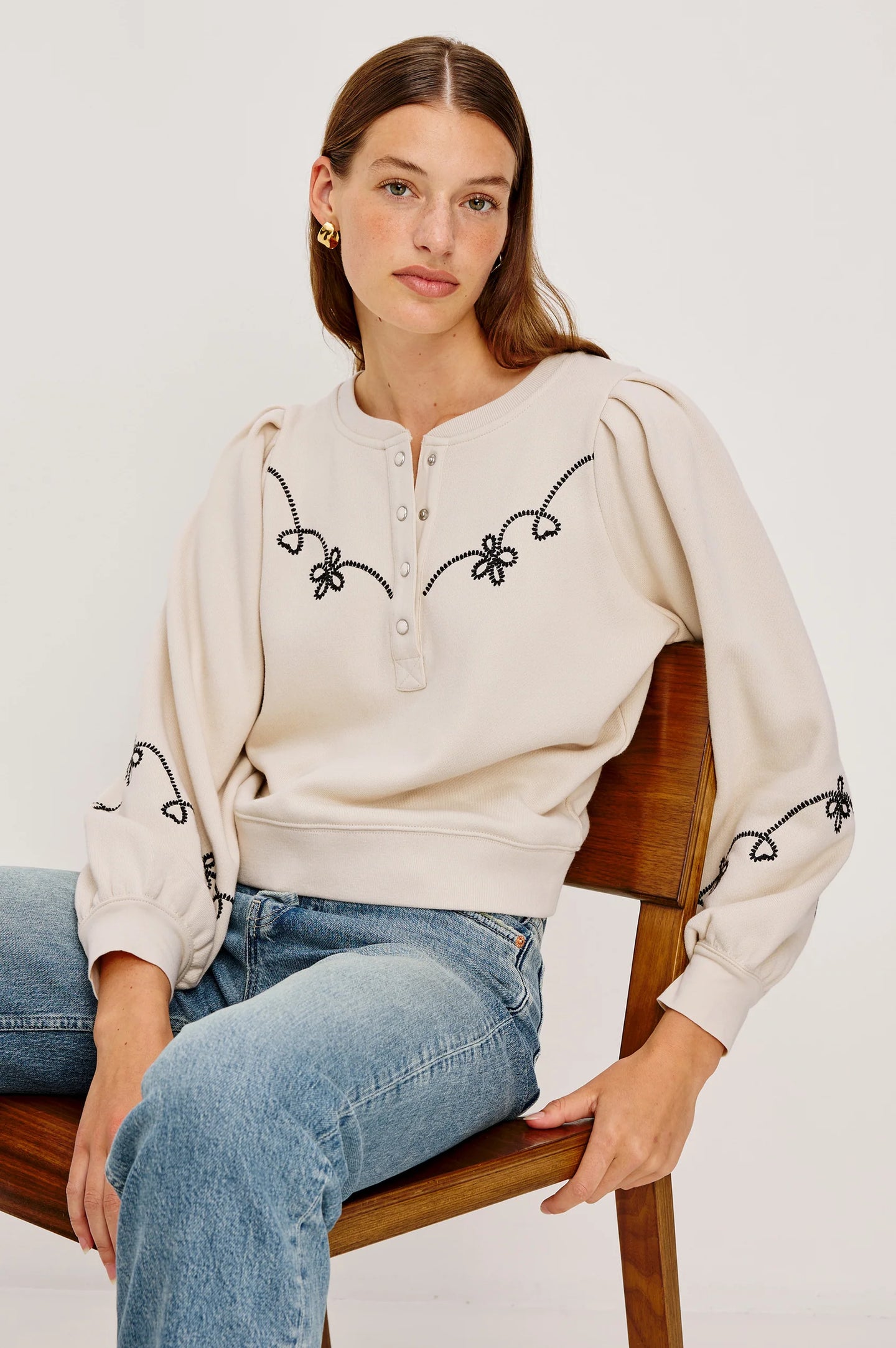 Rails Hanne Sweatshirt - Ecru