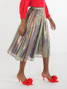 Emily McCarthy Pleated Midi - Tinsel