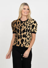 Load image into Gallery viewer, Emily McCarthy Crewneck Knit - Lady Leopard