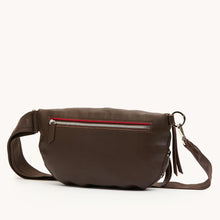 Load image into Gallery viewer, Hammitt Charles Crossbody Large - Espresso Pebble/Silver