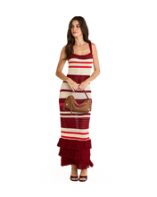 Load image into Gallery viewer, Hammitt Doxie Med - Mahogany Pebble/Brushed Gold Red Zip