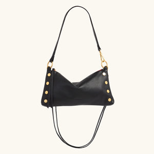 Hammitt Kyle -  Black/Brushed Gold Red Zip