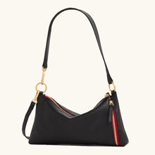 Load image into Gallery viewer, Hammitt Kyle -  Black/Brushed Gold Red Zip