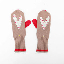 Load image into Gallery viewer, Kerri Rosenthal Heart Mitten - 2 Colors