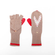 Load image into Gallery viewer, Kerri Rosenthal Heart Mitten - 2 Colors