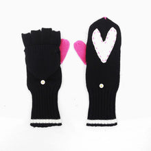 Load image into Gallery viewer, Kerri Rosenthal Heart Mitten - 2 Colors