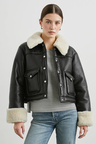 Rails Imani jacket - Black Ivory