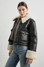 Load image into Gallery viewer, Rails Imani jacket - Black Ivory