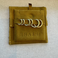 Load image into Gallery viewer, Shashi Triplès Hoops Set - Gold