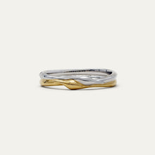 Load image into Gallery viewer, Jenny Bird Egret Bangle - Two-Tone