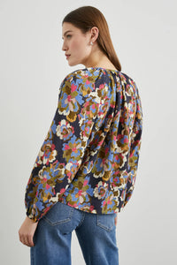 Rails Indi Top - Navy Wildflower